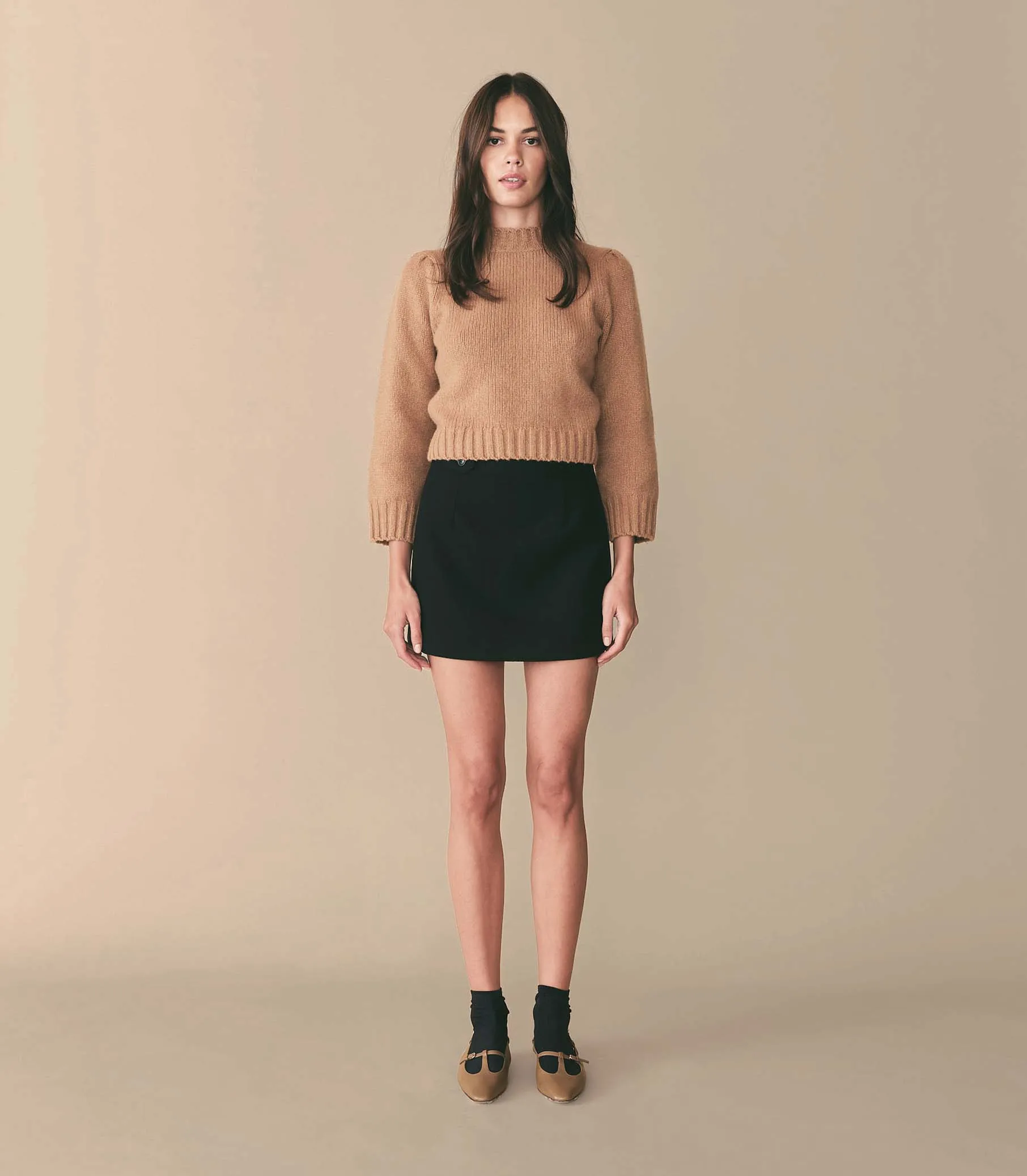 MAY SWEATER -- PRALINE sold by Doen