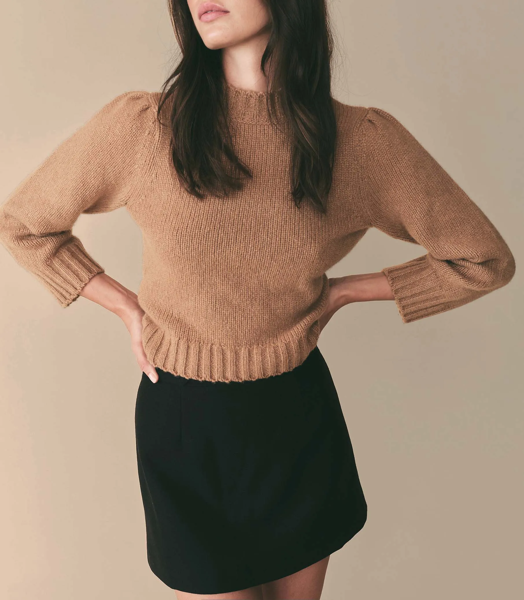 MAY SWEATER -- PRALINE sold by Doen product image thumbnail 4