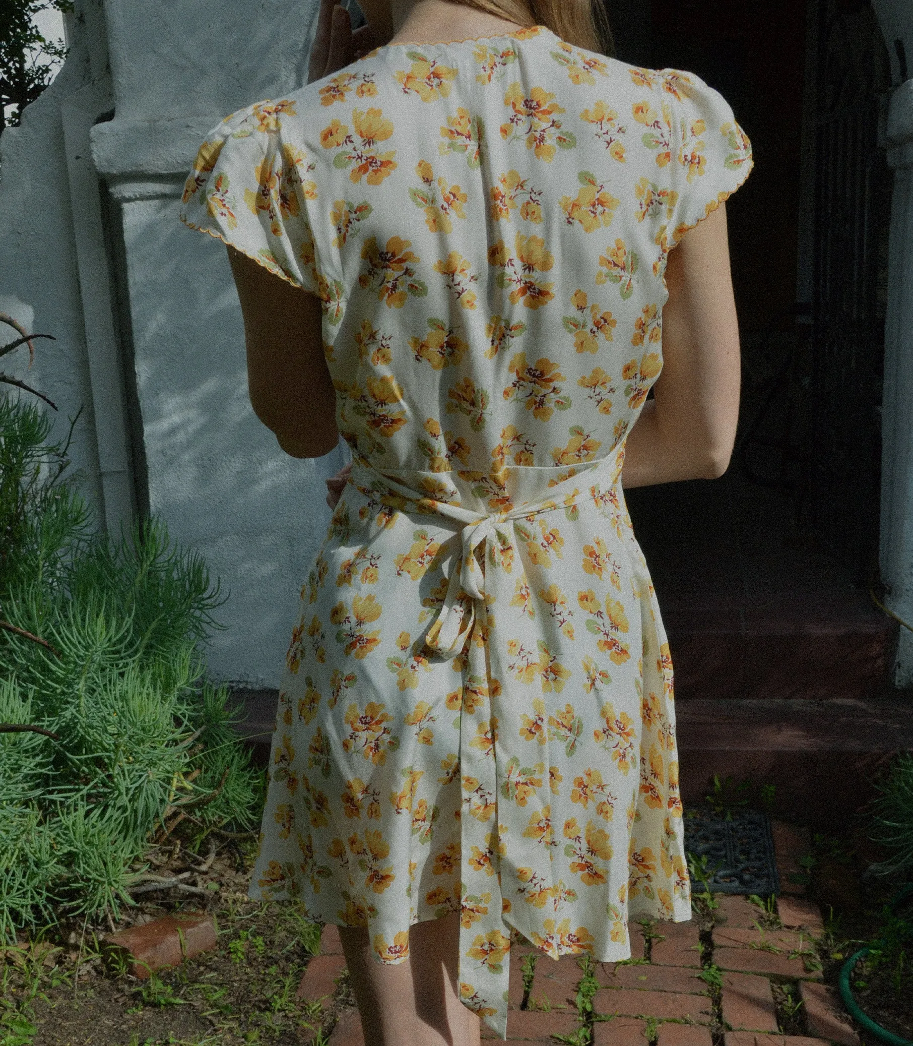 DIANNE DRESS -- AMBER FROLICKING FLORAL sold by Doen product image thumbnail 3