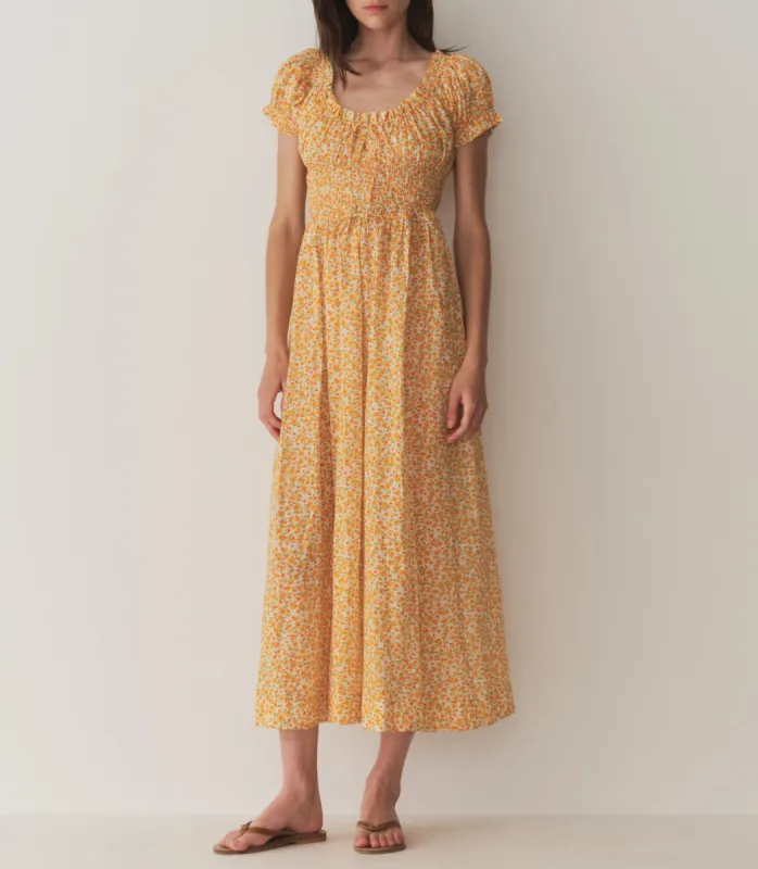 ASHLYNN DRESS -- CLEMENTINE DAISY FIELDS sold by Doen
