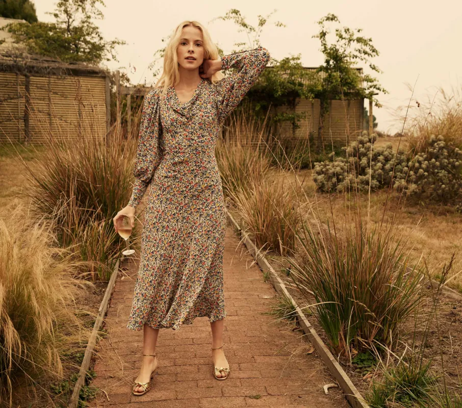 HMD -- NANETTE DRESS -- ZELDA FLORAL sold by Doen