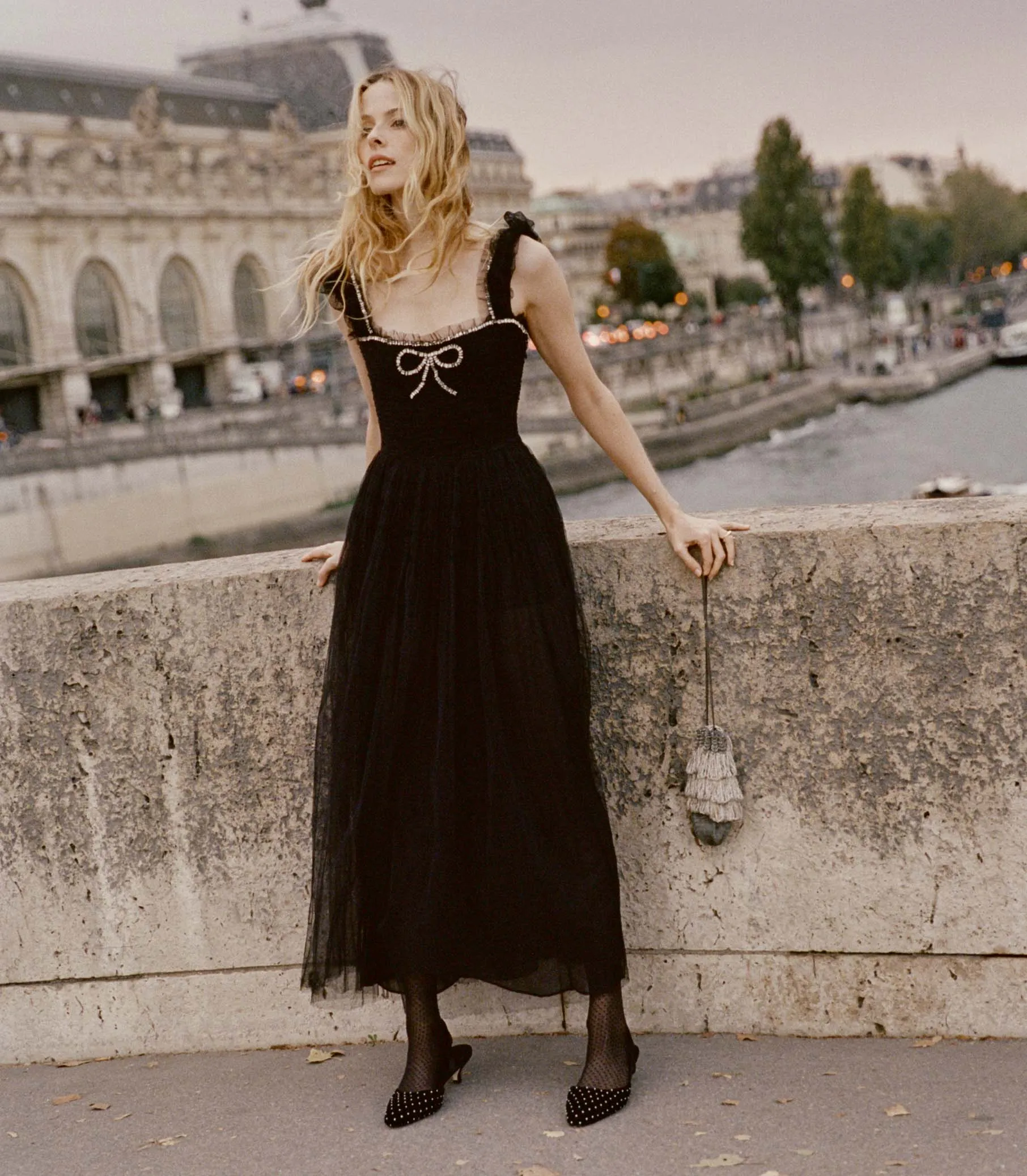 PASCALLE PURSE -- ANTIQUE STERLING sold by Doen product image thumbnail 3