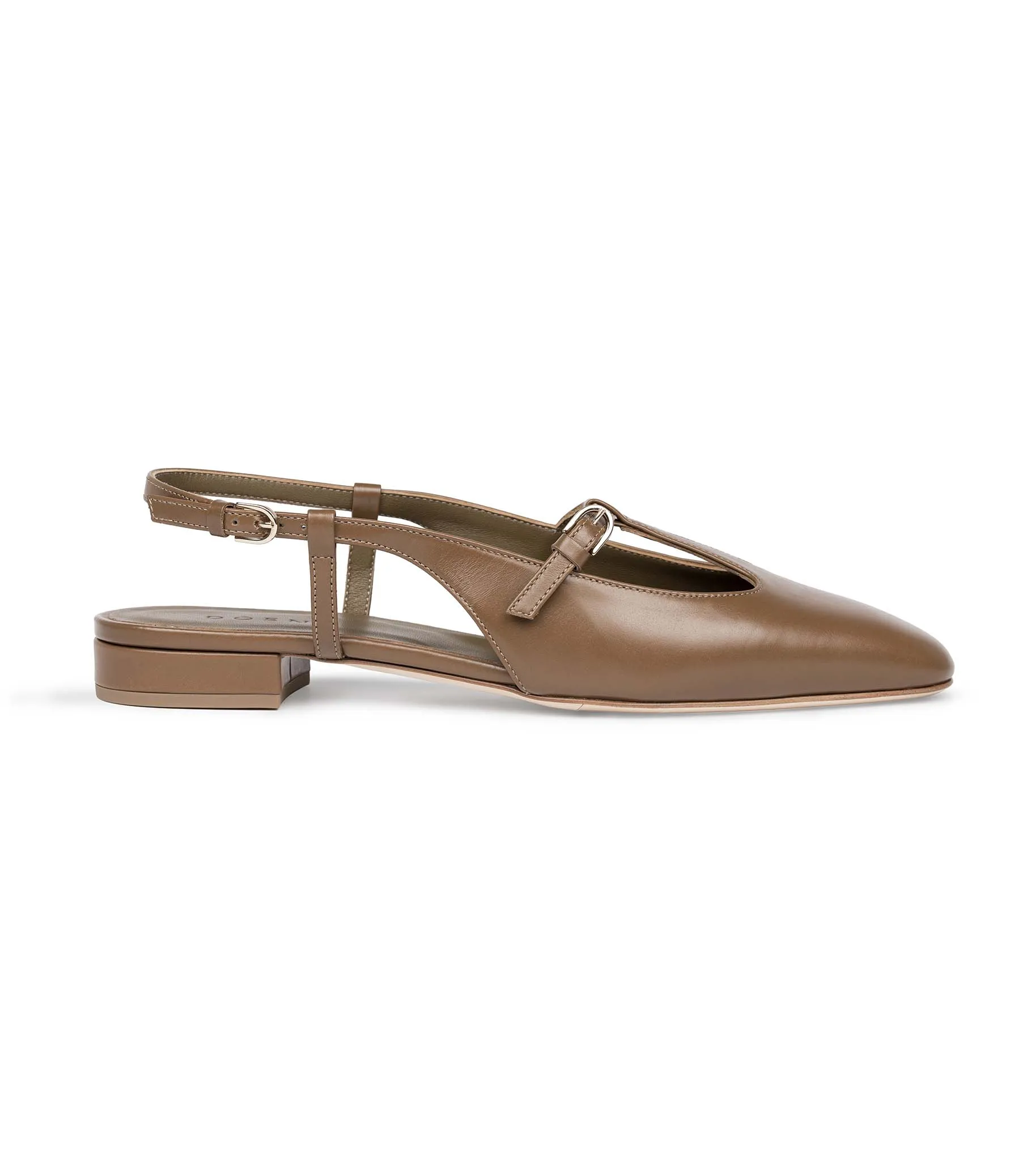 ZARAH SLINGBACK -- ACORN BOX CALF sold by Doen product image thumbnail 4