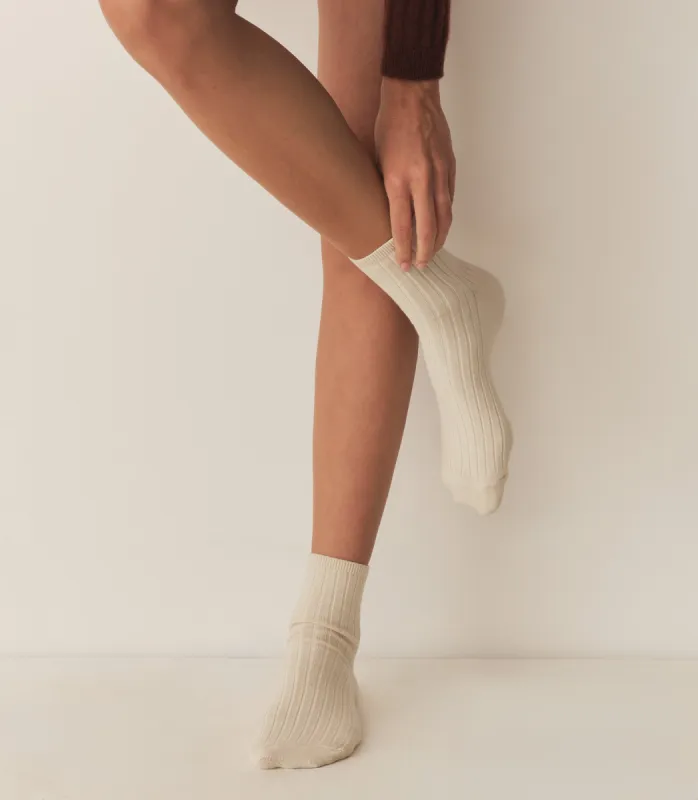 COLLÉGIEN ANKLE SOCK -- DOUX AGNEAUX sold by Doen