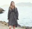 HMD -- AZALEA DRESS -- BLACK PRAIRIE PAISLEY sold by Doen