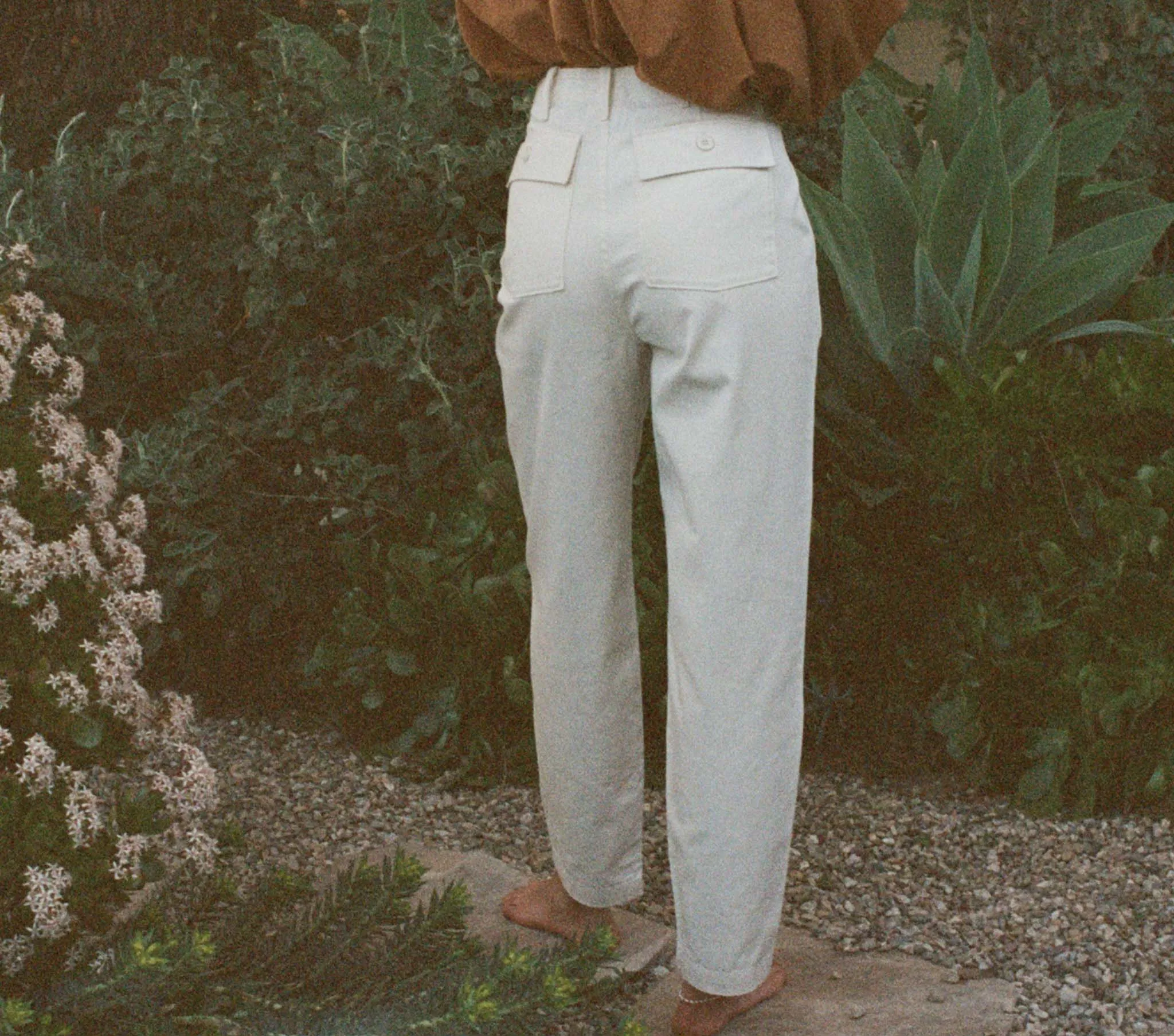 WALKER PANT -- NUTMILK sold by Doen product image thumbnail 2