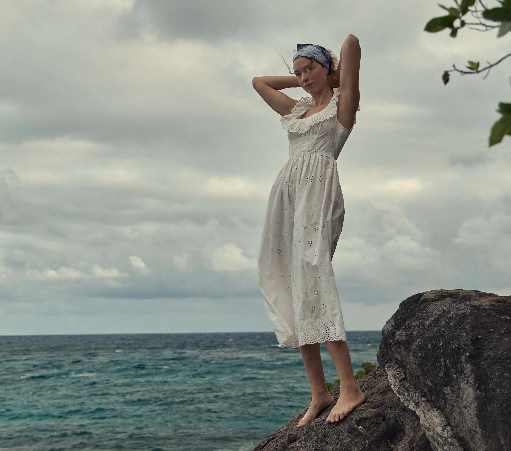 HMD -- FARAH DRESS -- SALT sold by Doen product image thumbnail 5