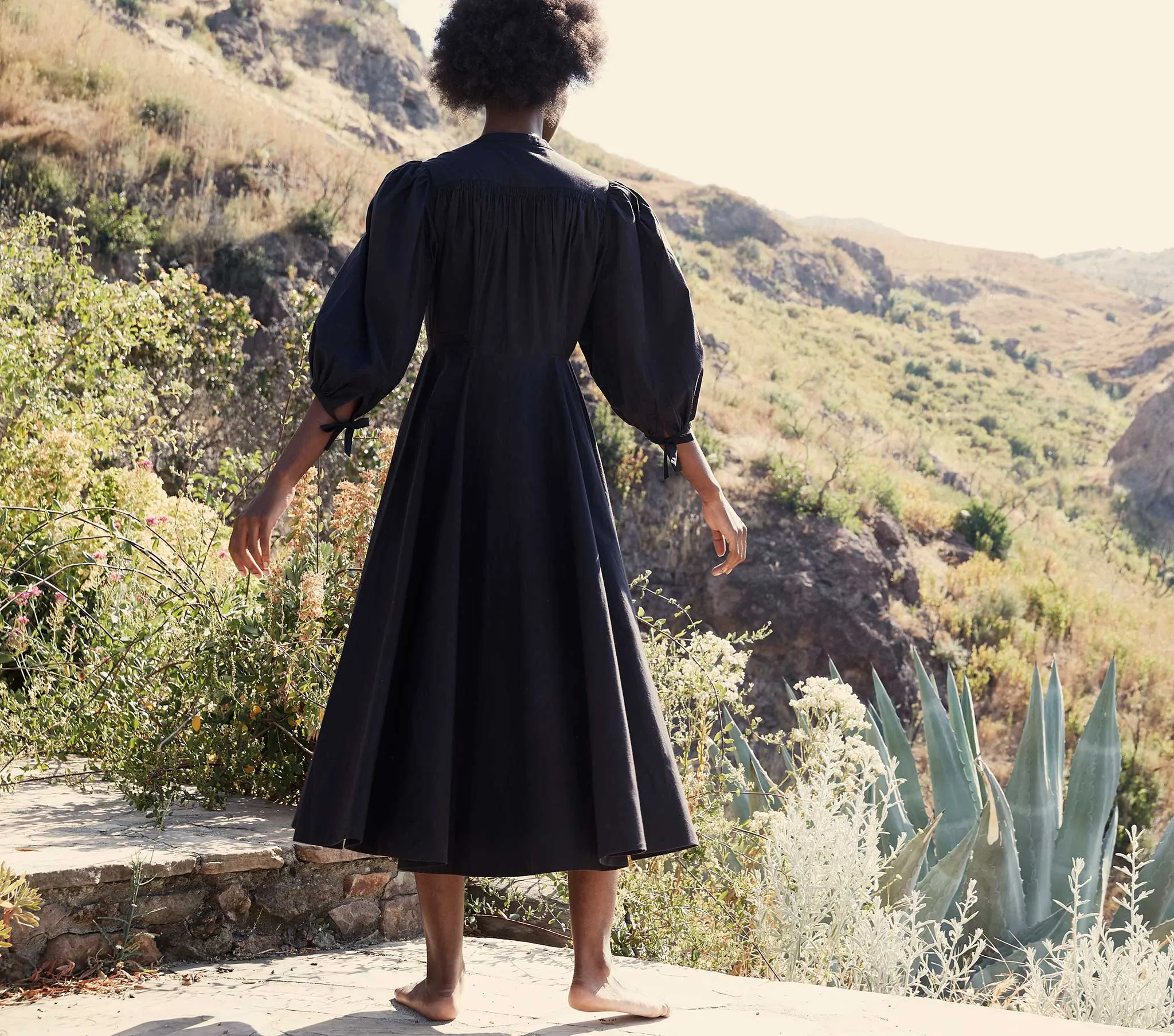 HMD -- EDESSA DRESS -- BLACK sold by Doen product image thumbnail 5