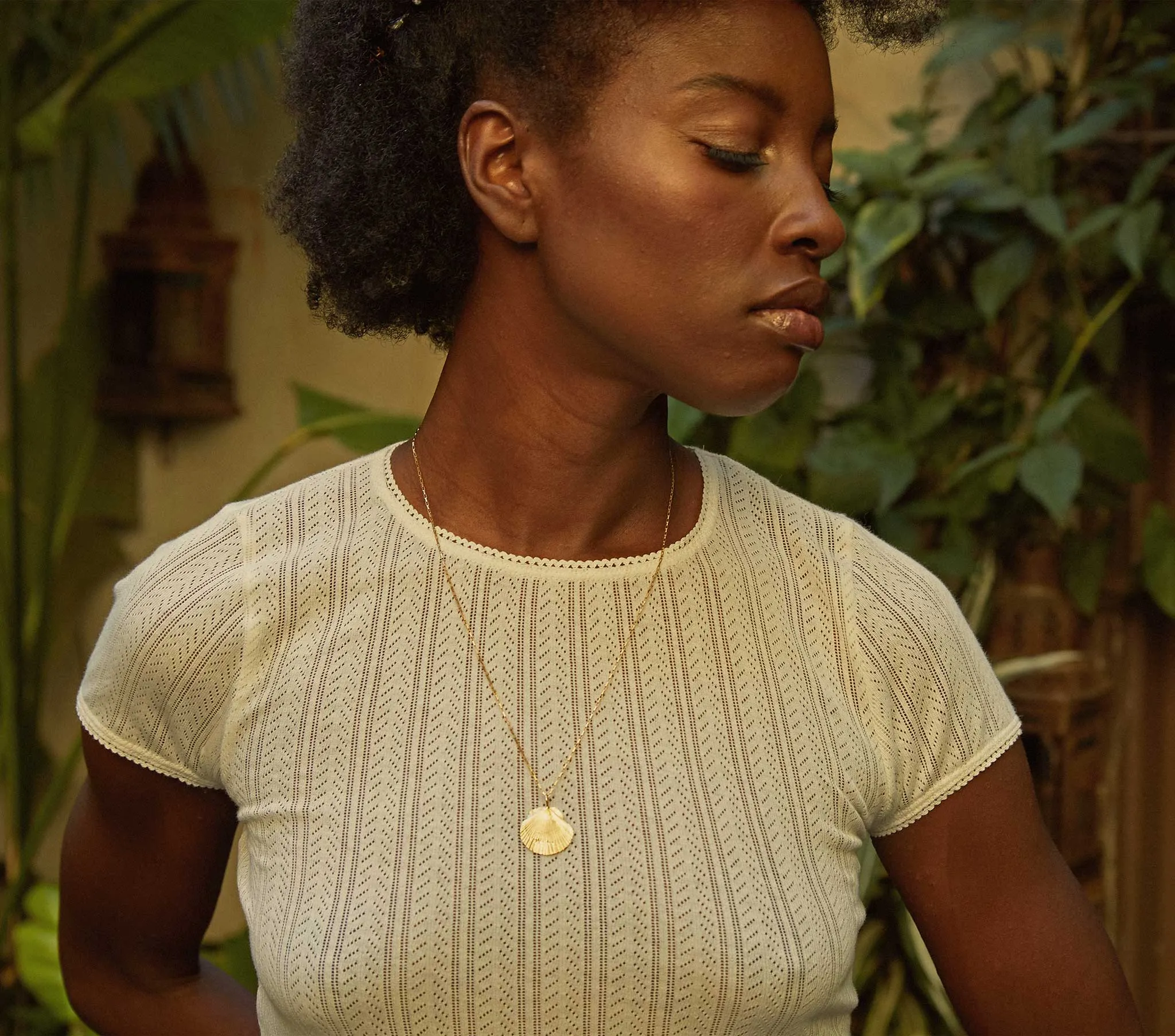 HMD -- VIVI TEE -- SALT sold by Doen product image thumbnail 4