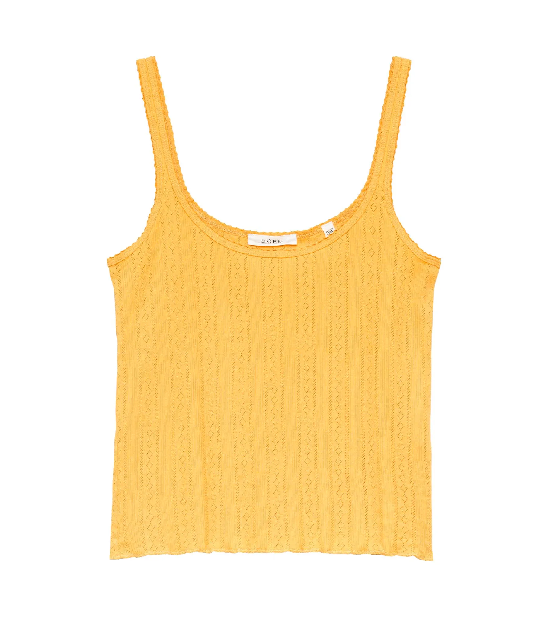 SHAE TANK -- JONQUILLE APOLLINE POINTELLE sold by Doen product image thumbnail 5