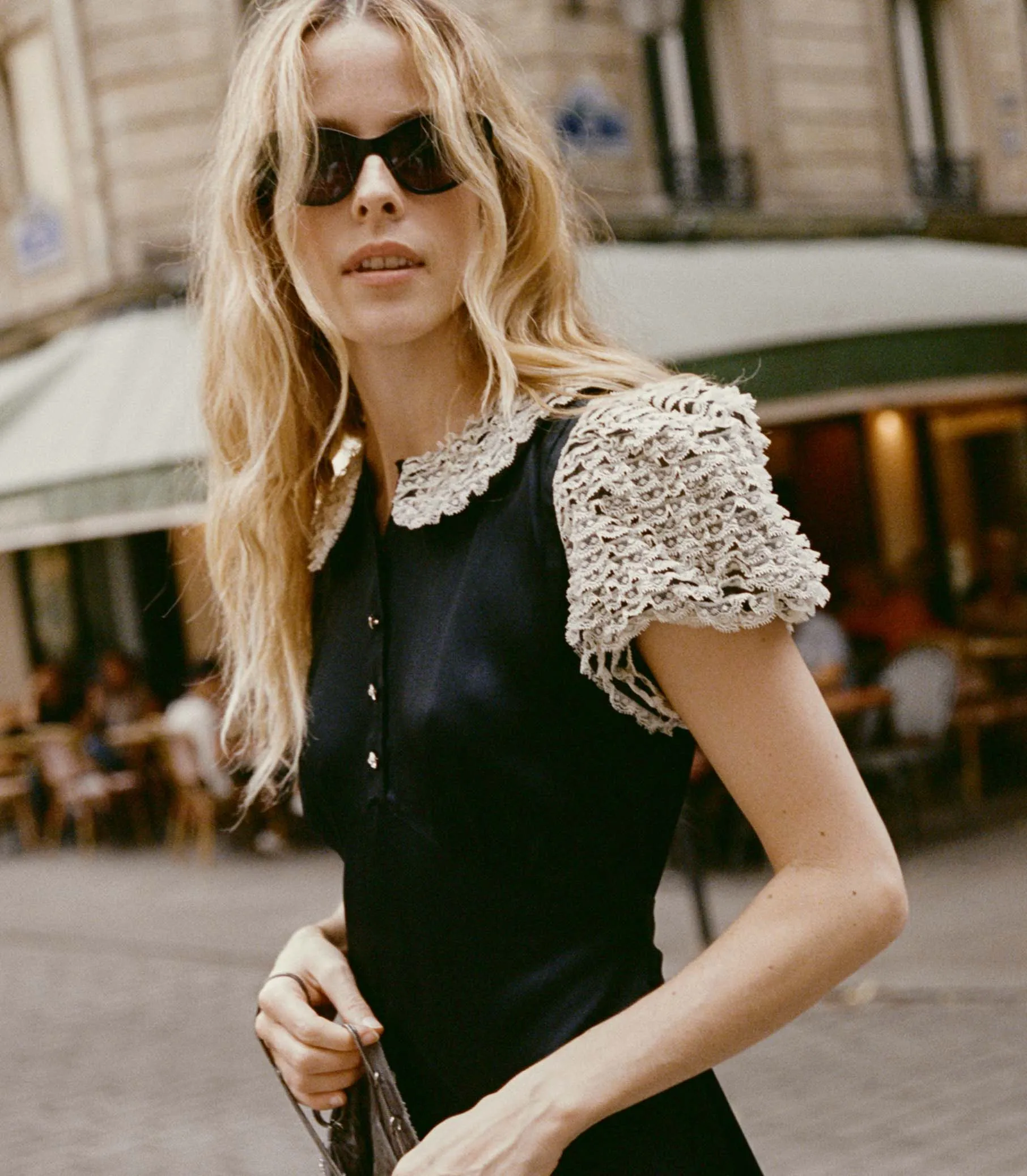 MIRANDA DRESS -- BLACK sold by Doen product image thumbnail 5