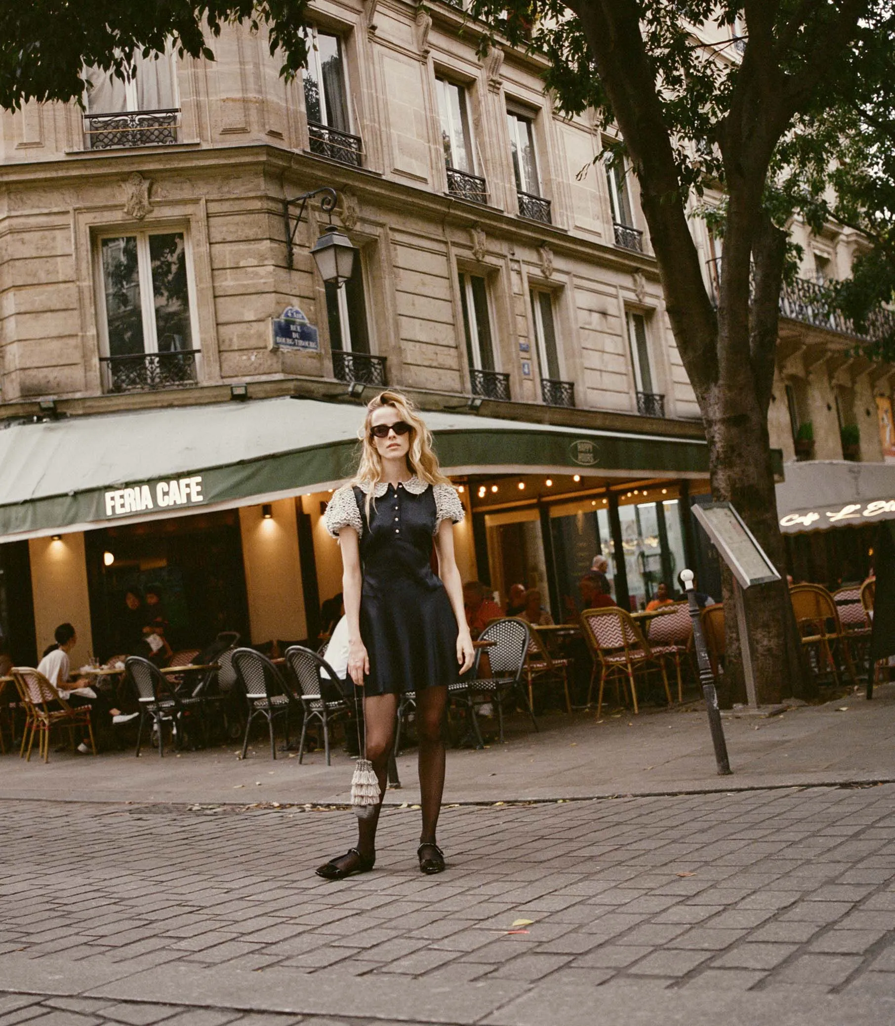 MIRANDA DRESS -- BLACK sold by Doen product image thumbnail 2