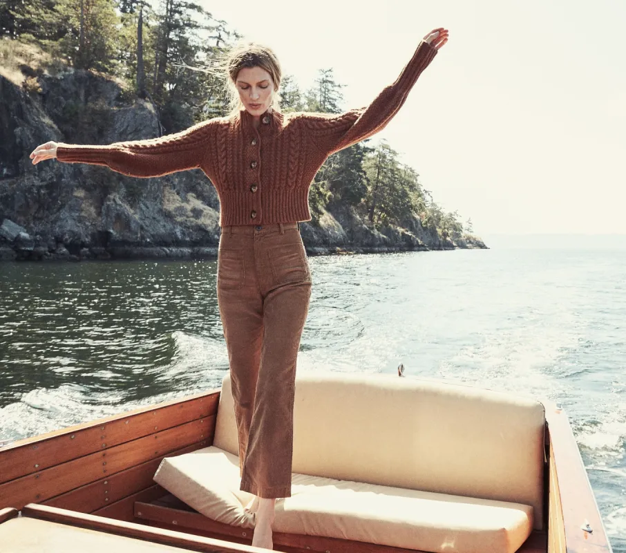 HMD -- MARITIME PANT -- PECAN made by Doen