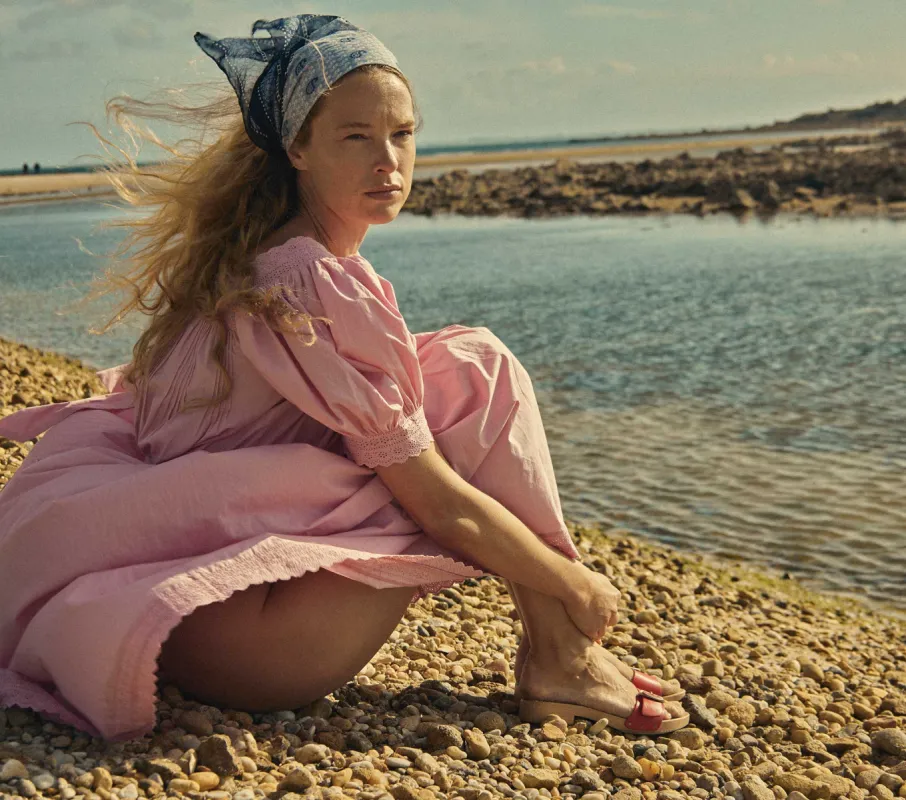 HMD -- MIGNONETTE DRESS -- ROSE BLOOM made by Doen