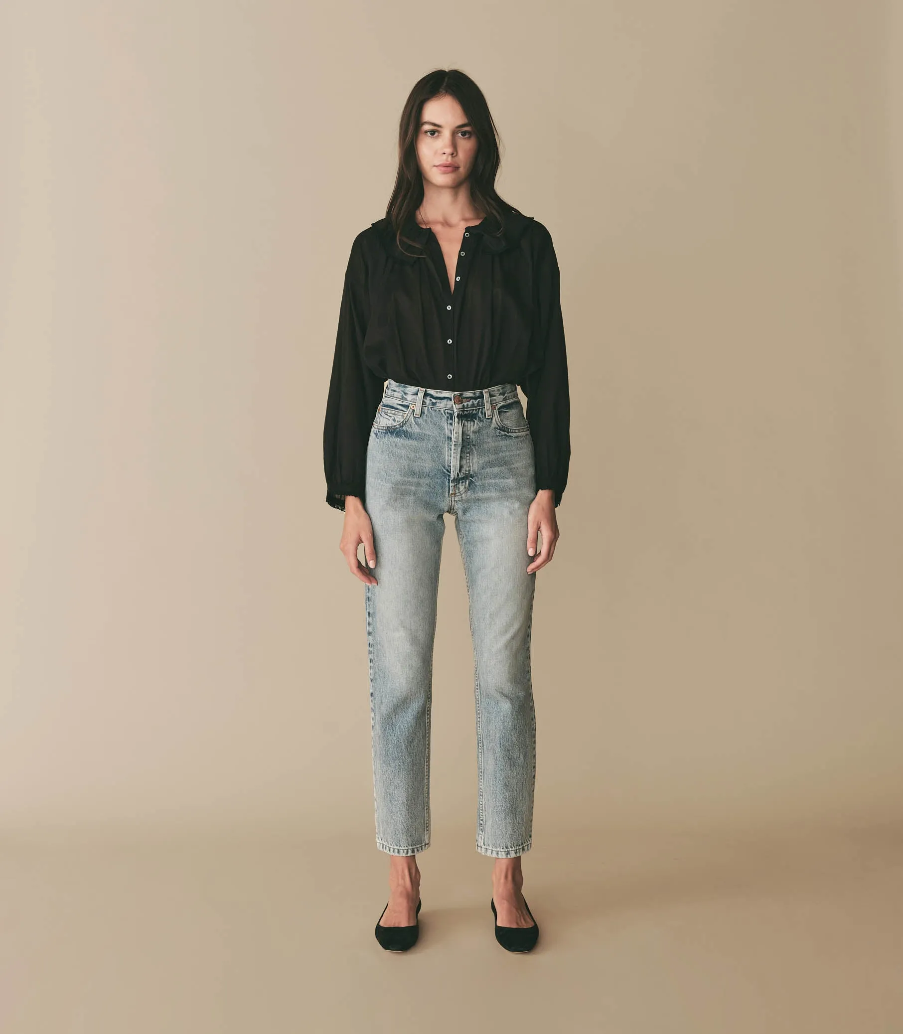 JANA TOP -- BLACK sold by Doen product image thumbnail 3