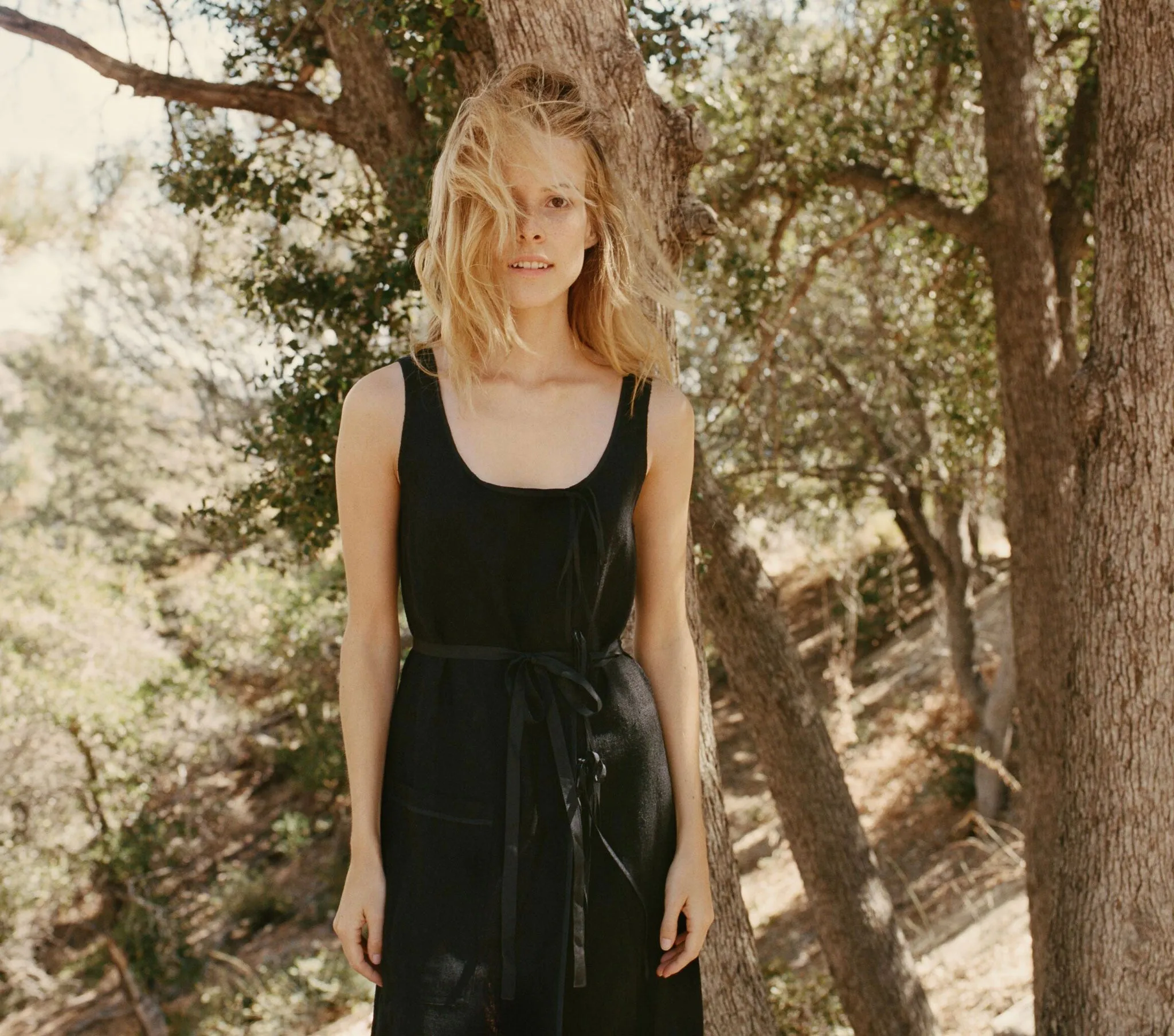 HMD -- TAOS DRESS -- BLACK sold by Doen product image thumbnail 3