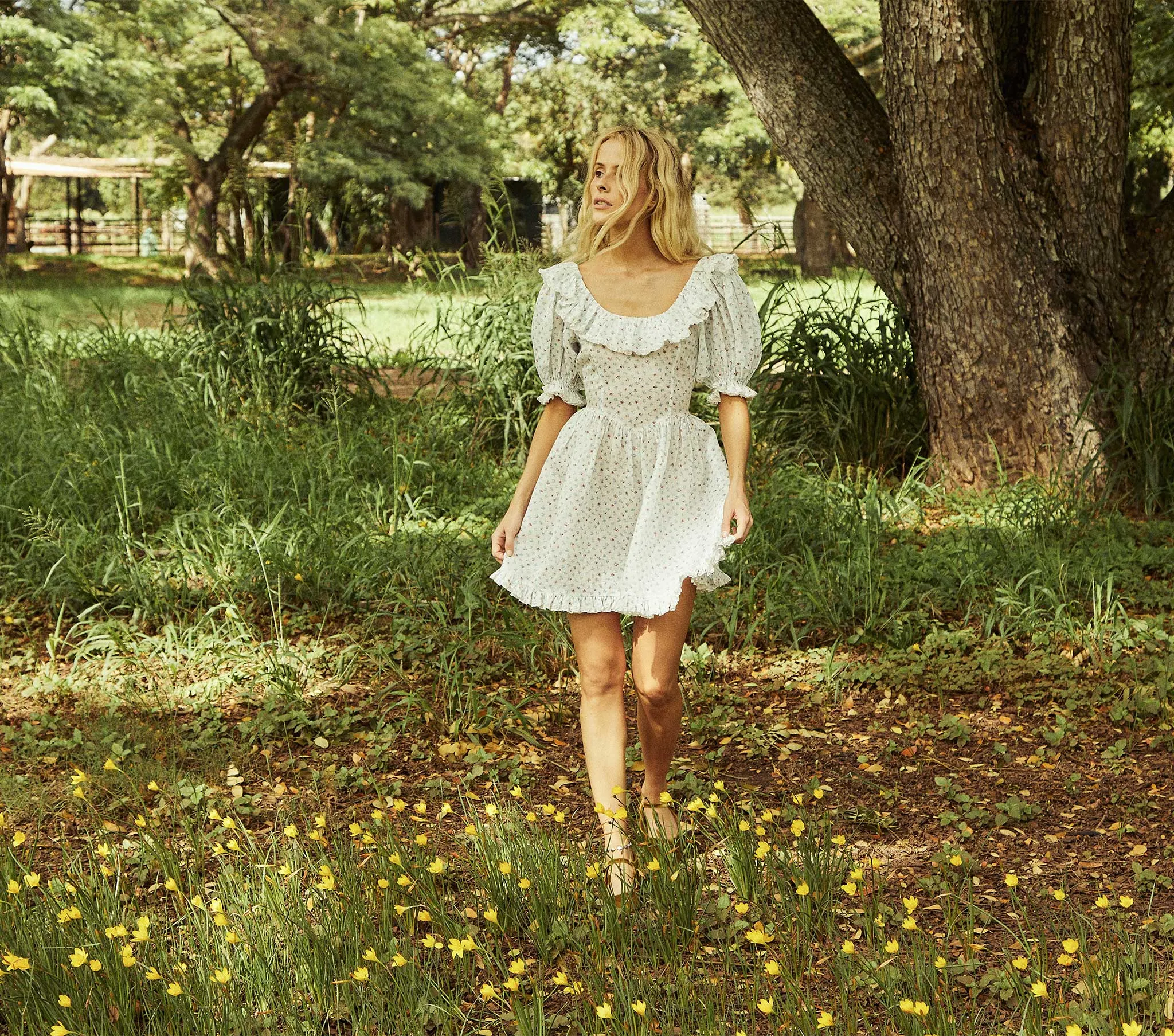 HMD -- BLUME DRESS -- SPRING PARC MONCEAU sold by Doen