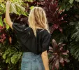 JUNE TOP -- BLACK sold by Doen