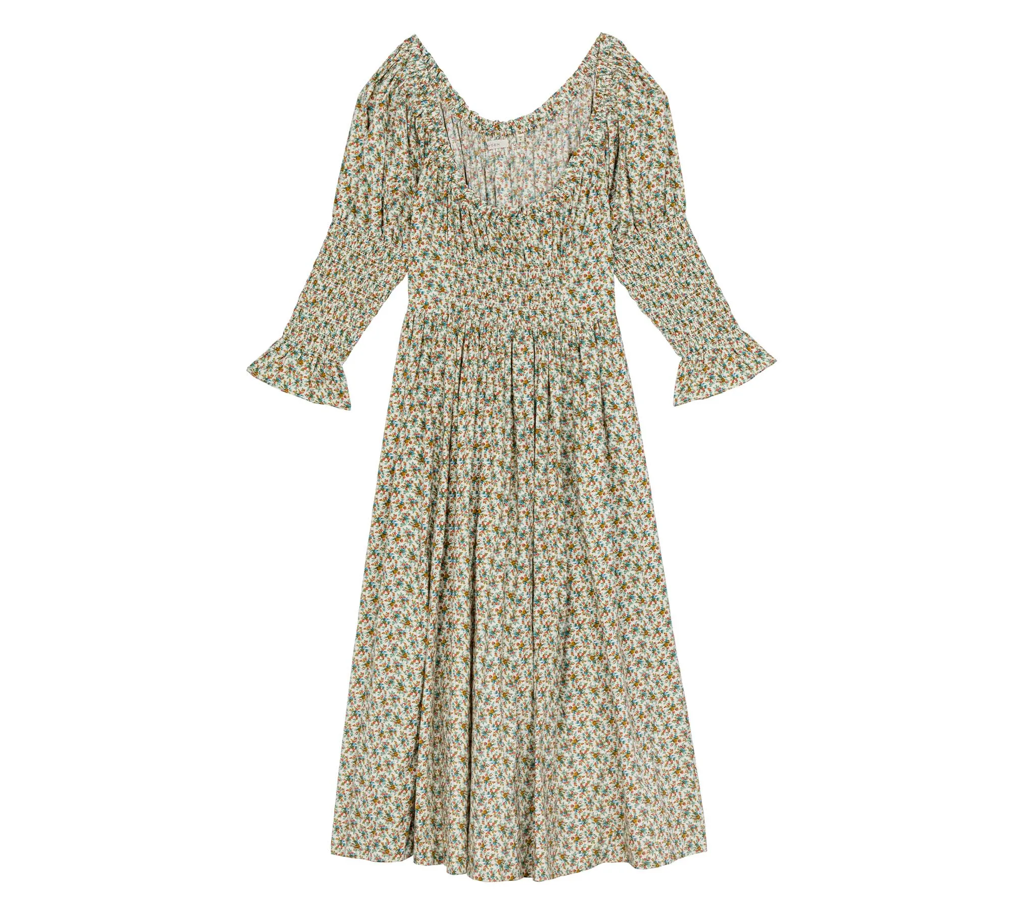 HMD -- MERIBEL DRESS -- CREME FLEURS D'AVIGNON sold by Doen