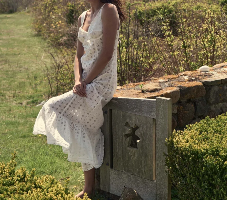 HMD -- MELAINE DRESS -- SALT sold by Doen