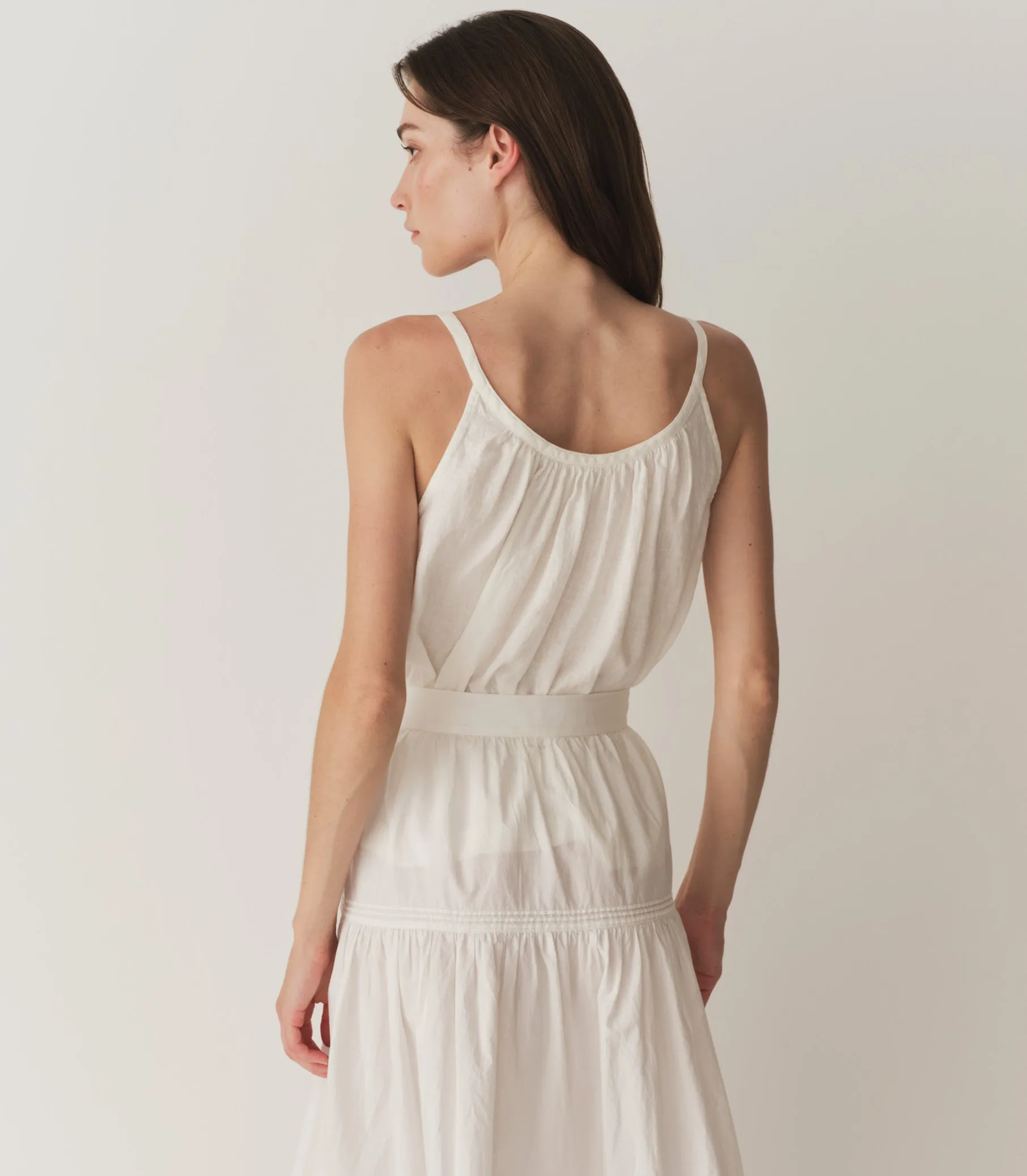 NALINA LINEN TOP -- SALT sold by Doen product image thumbnail 5