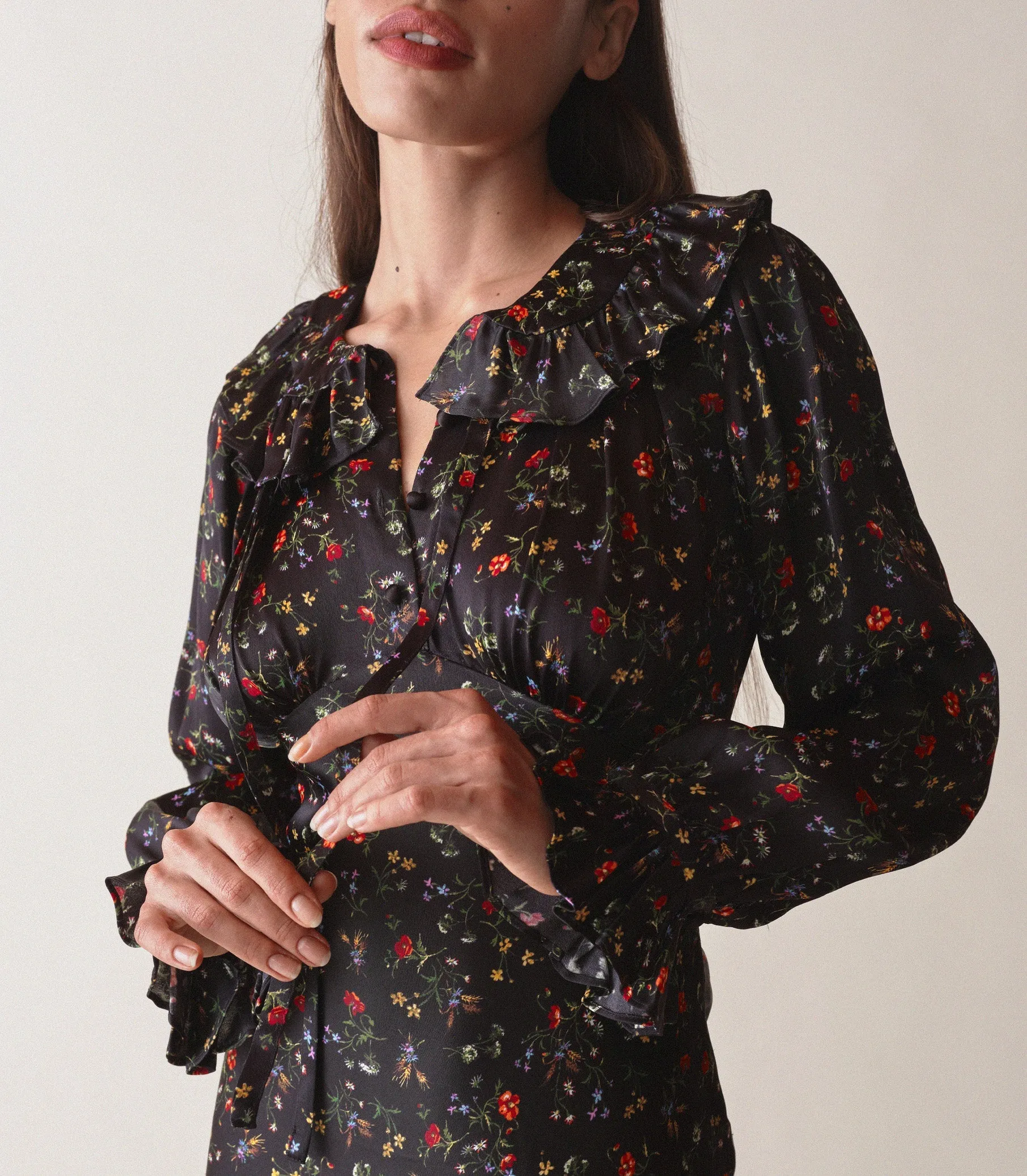 HMD -- SOLAIRE DRESS -- WINDSWEPT WILDFLOWER sold by Doen product image thumbnail 2