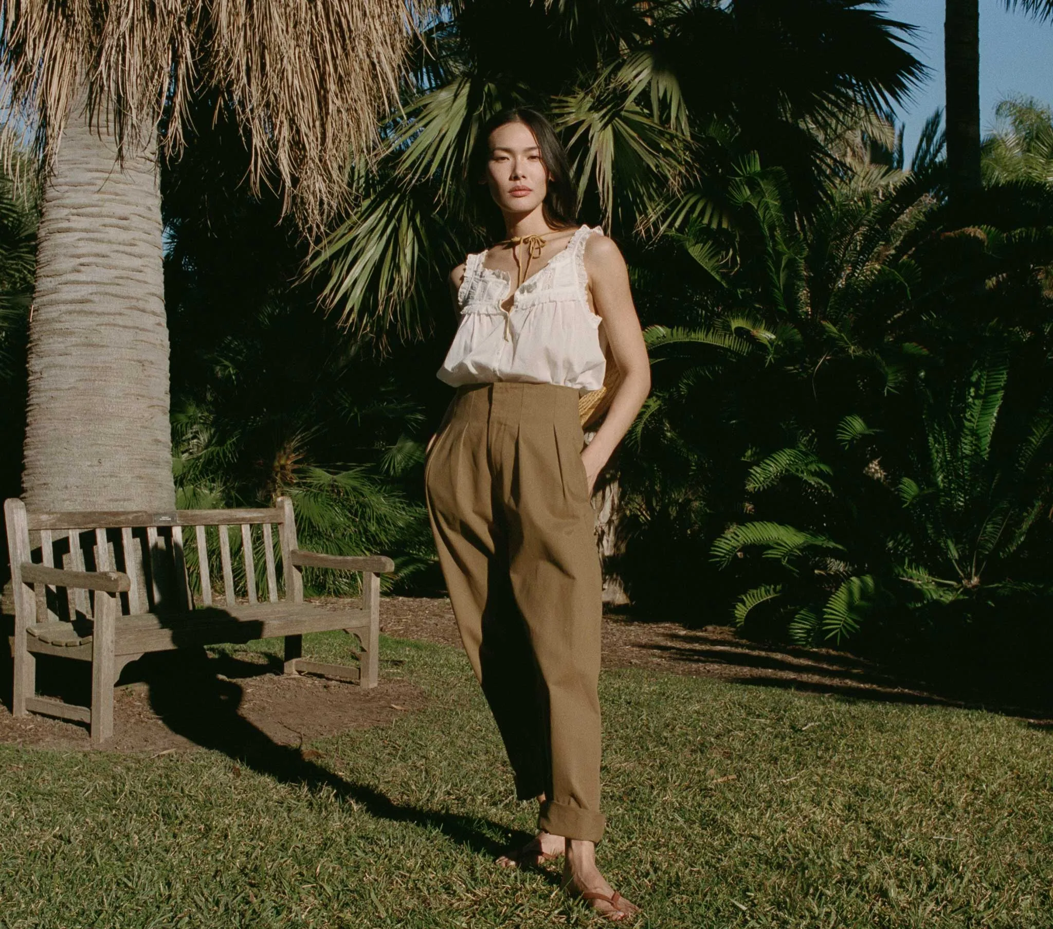 LOUVRE PANT -- BOSCAGE sold by Doen product image thumbnail 2