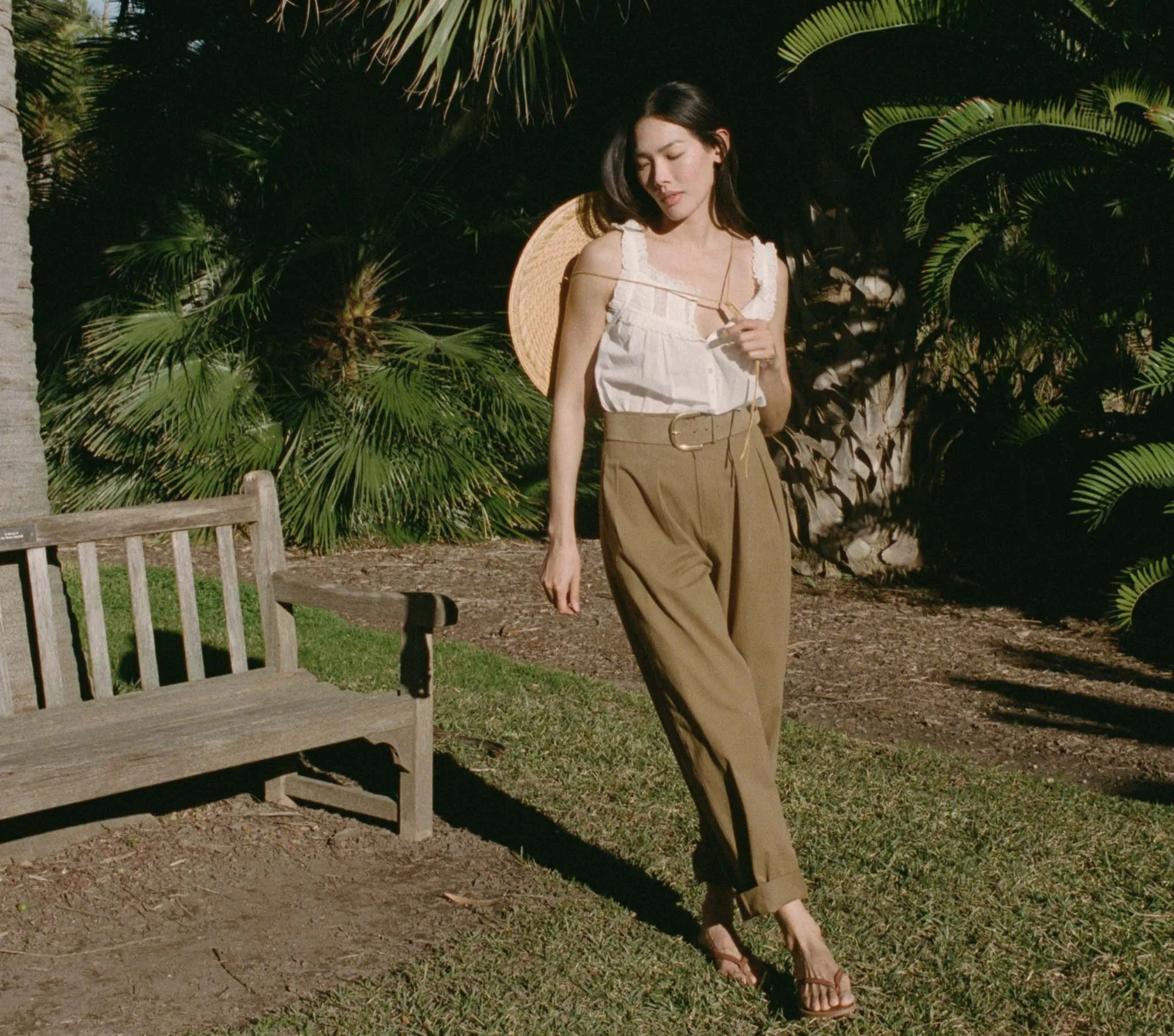 LOUVRE PANT -- BOSCAGE sold by Doen