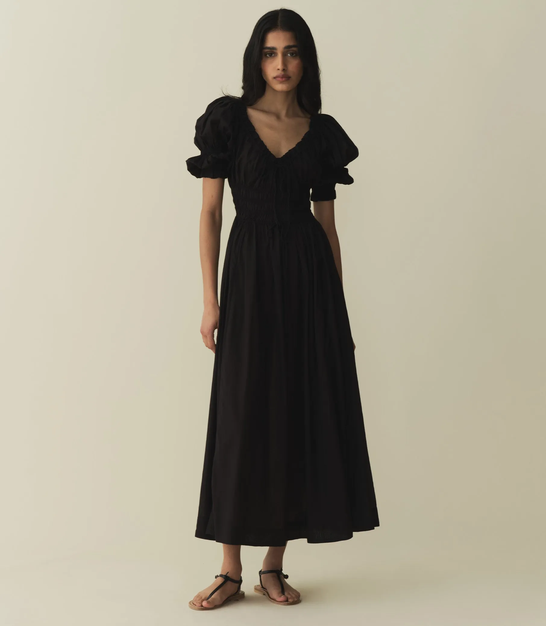 ISCHIA DRESS -- BLACK sold by Doen product image thumbnail 3