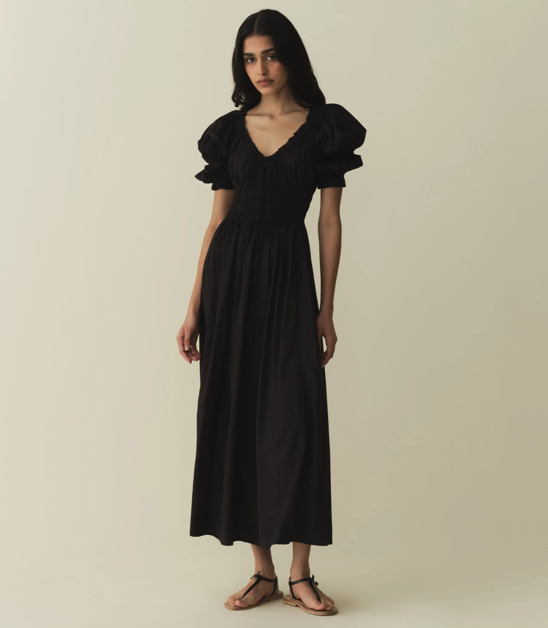 ISCHIA DRESS -- BLACK sold by Doen product image thumbnail 2