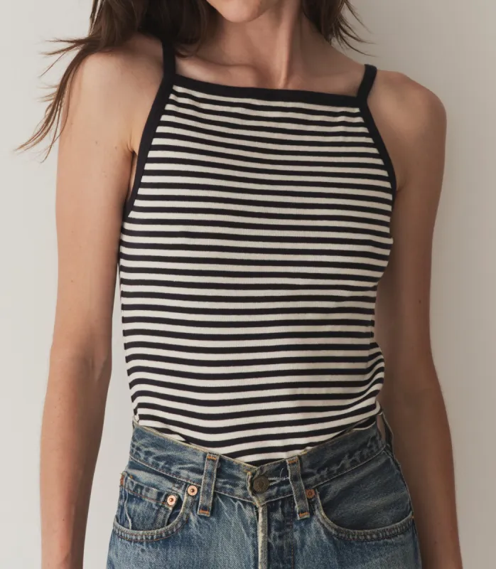 トップス Angie ribbon tank andmary Angie Women's Rib Knit Crop Tank Top, Crown Jewel at Amazon