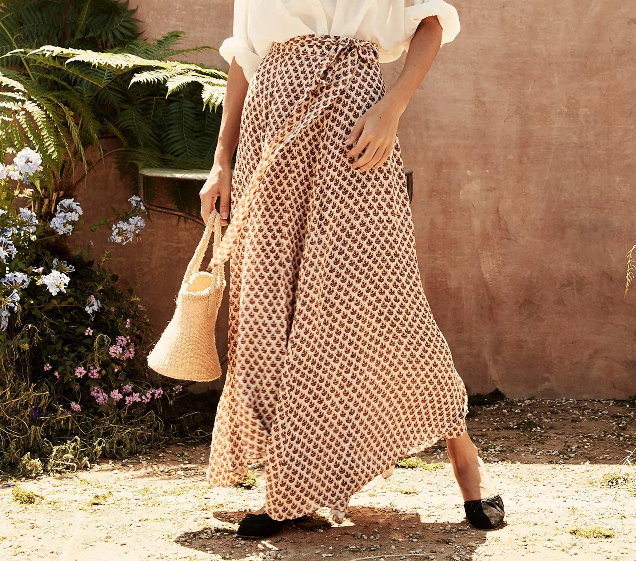 HMD -- JULEP SKIRT -- EDIE FLORAL PRINT sold by Doen product image thumbnail 2
