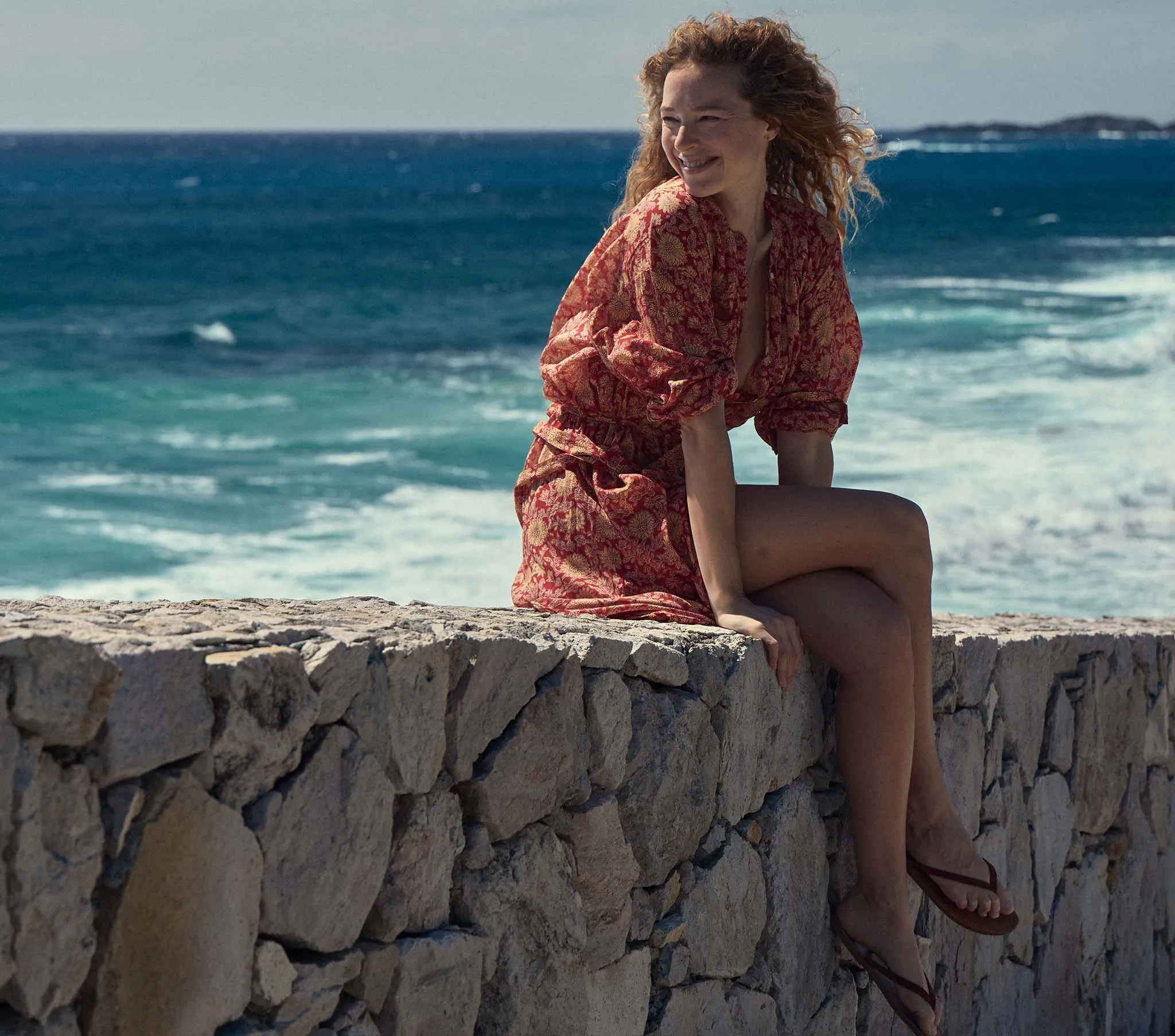 HMD -- JOAN DRESS -- DESERT BLOOMS sold by Doen product image thumbnail 5