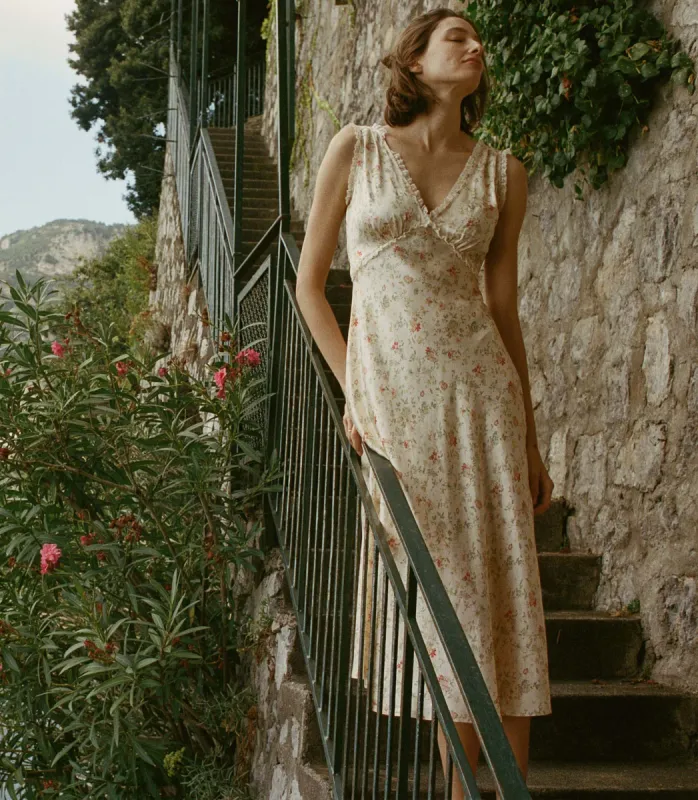 TAHLIA DRESS -- FLOWERING MEADOW sold by Doen