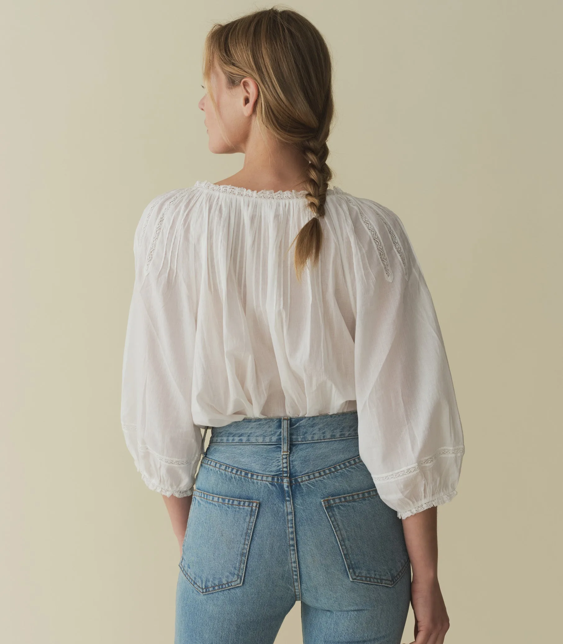 ABIGAIL TOP -- SALT sold by Doen product image thumbnail 4