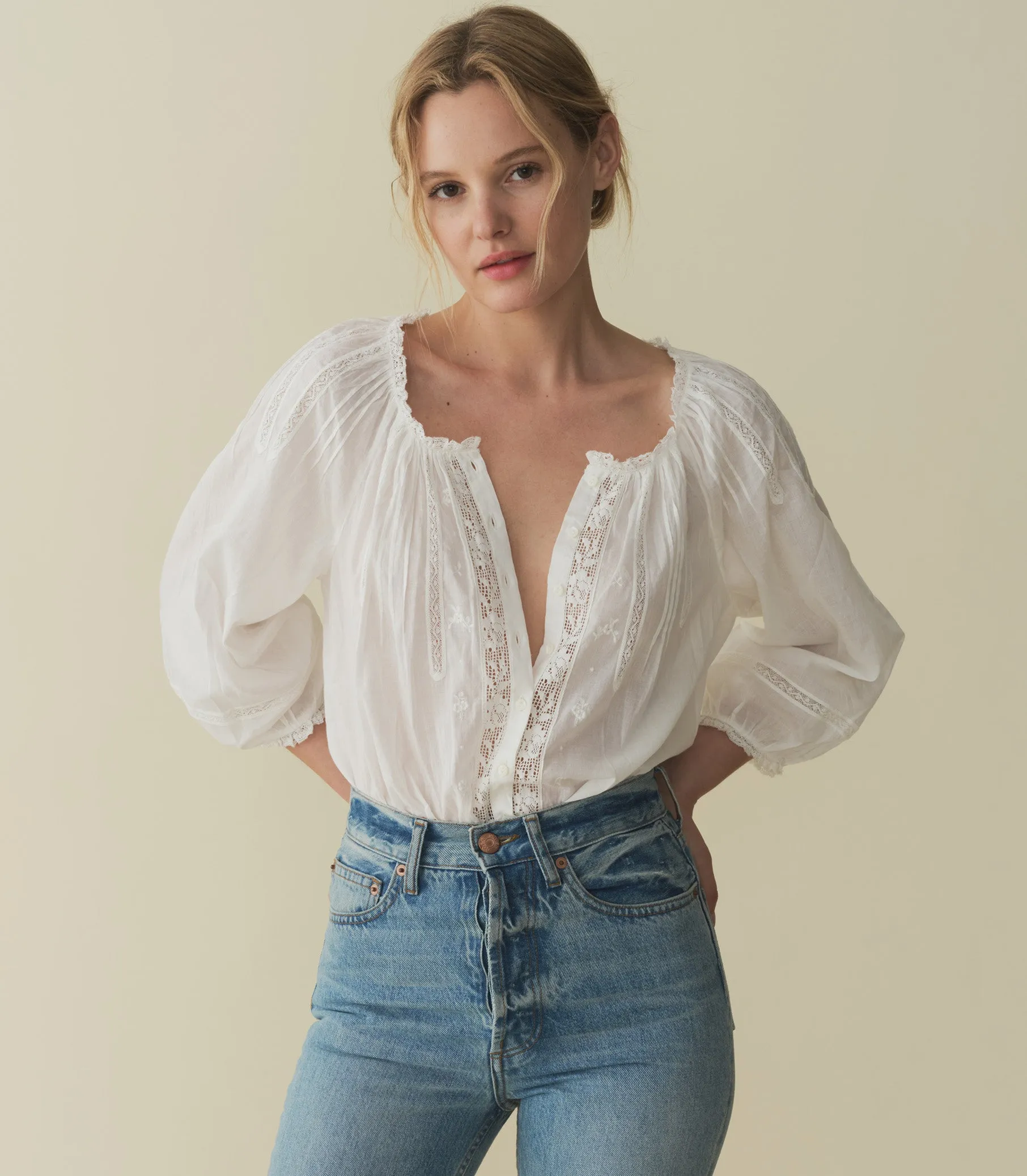ABIGAIL TOP -- SALT | Parallel