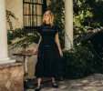 HMD -- RUE DRESS -- BLACK sold by Doen