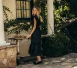 HMD -- RUE DRESS -- BLACK sold by Doen