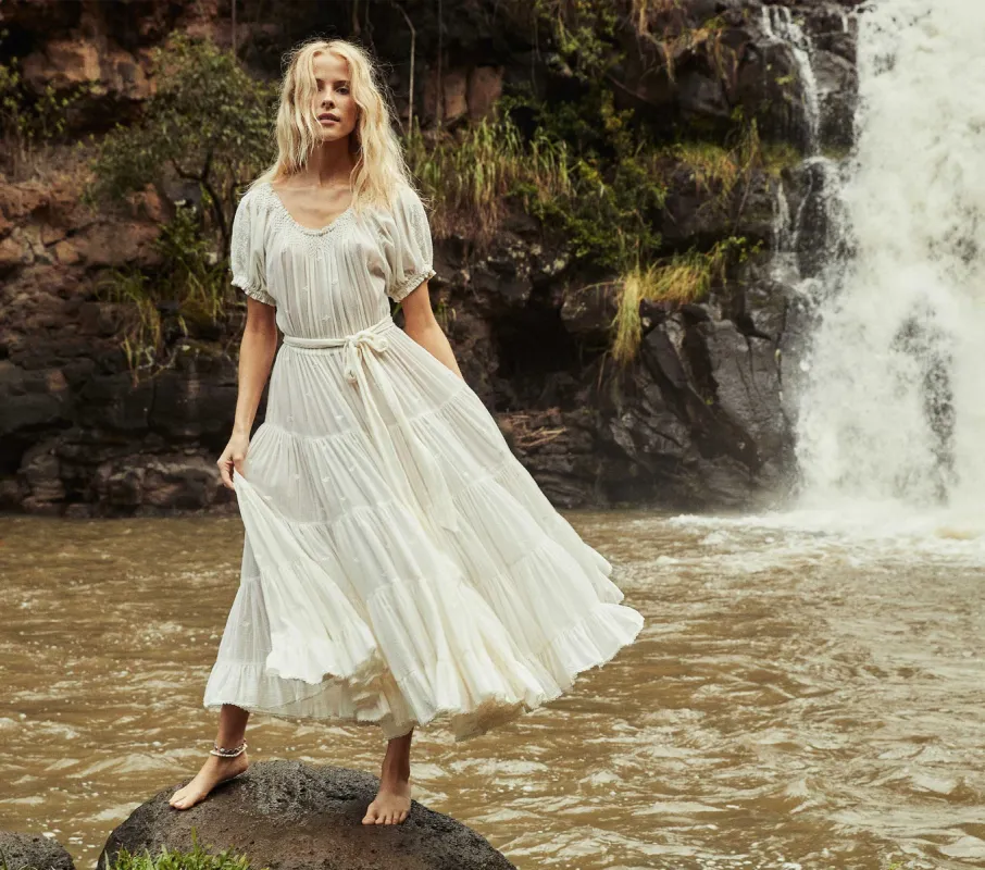 HMD -- RAE DRESS -- SALT sold by Doen