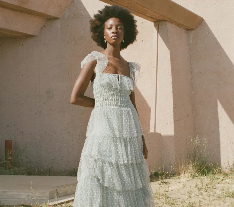 HMD -- HARMONY DRESS -- MALIBU JUNE made by Doen