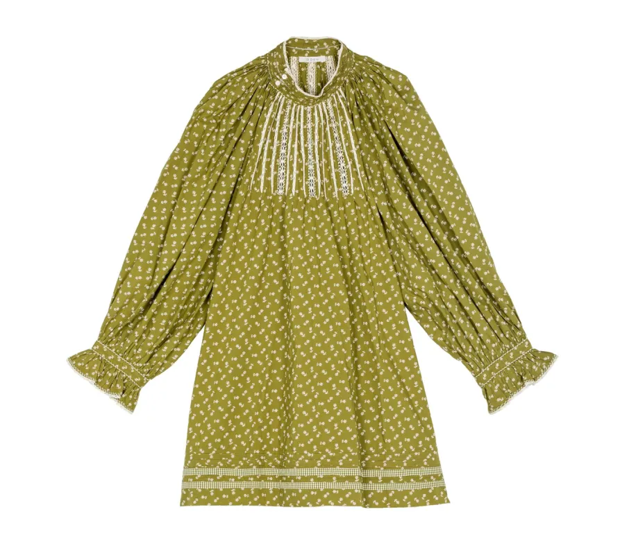 HMD -- BEATRICE DRESS -- CYPRESS CALICO sold by Doen