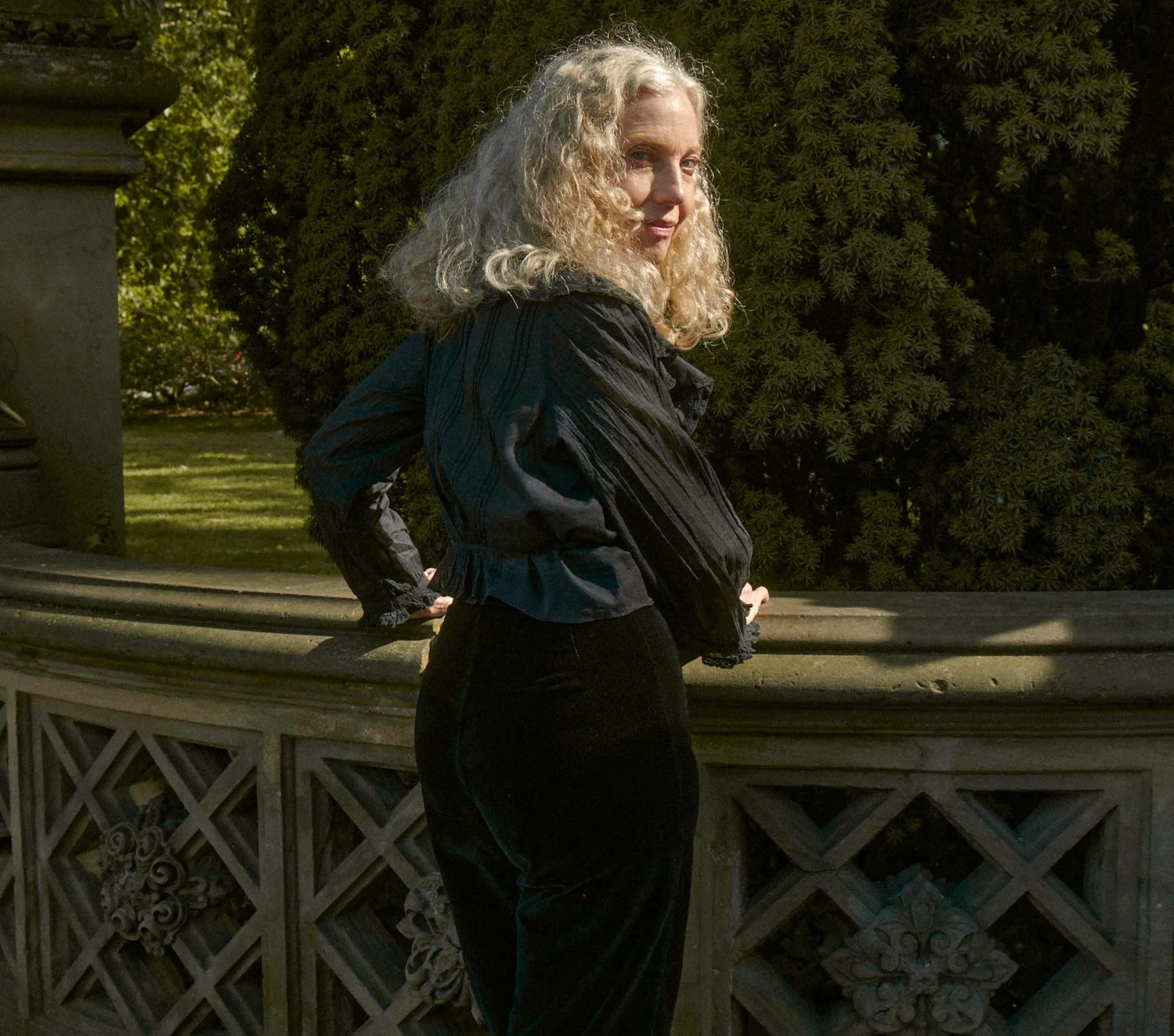 HMD -- LUCILLE TOP -- BLACK sold by Doen product image thumbnail 3