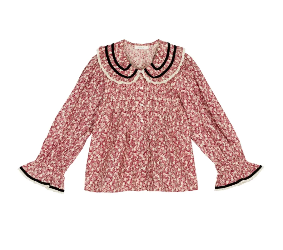 HMD -- HORIZON TOP -- ROUGE POMME ET POIRE sold by Doen