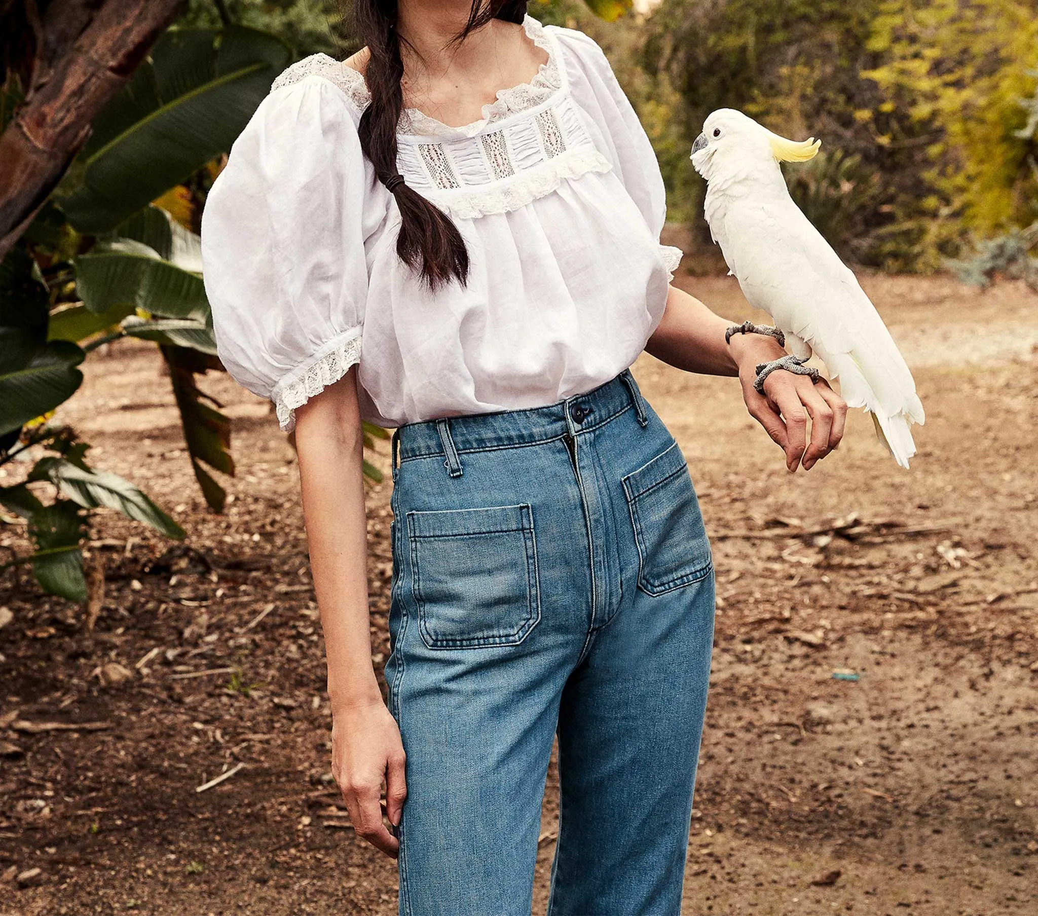 トップス Volume Skipper French Blouse HMD -- FRANCES TOP -- SALT | Parallel