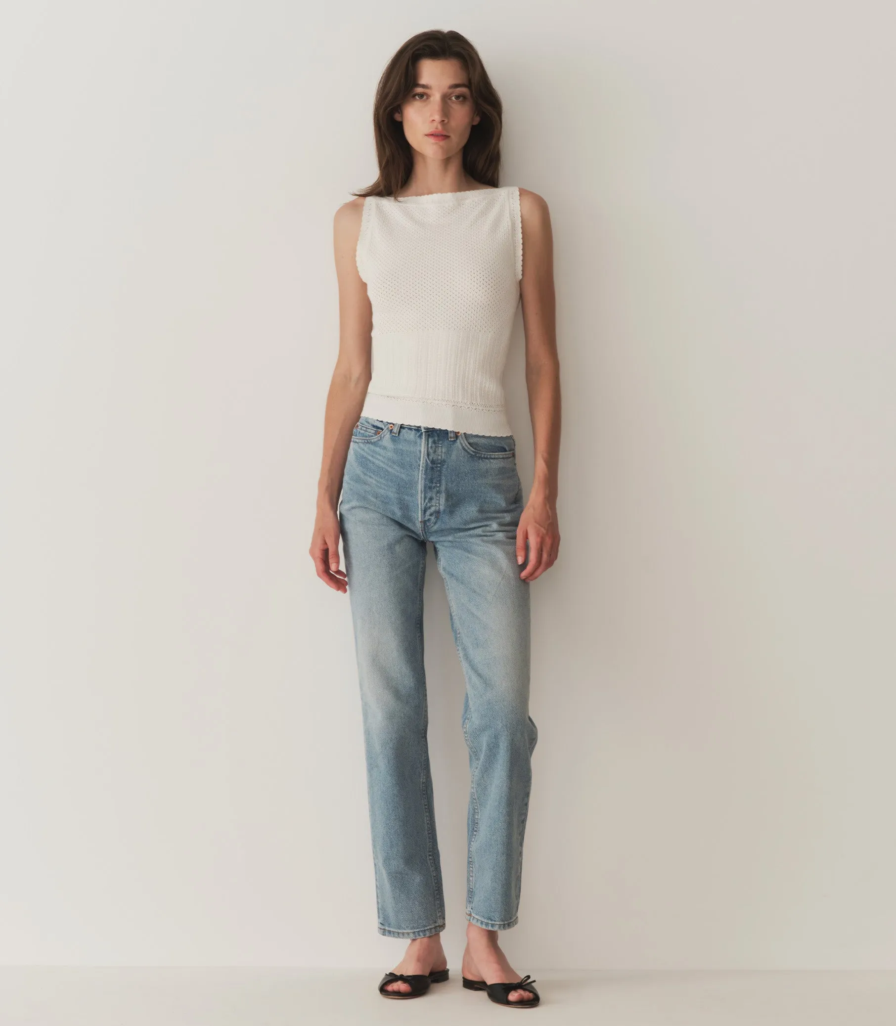 NERIDA TOP -- IVORY sold by Doen product image thumbnail 4
