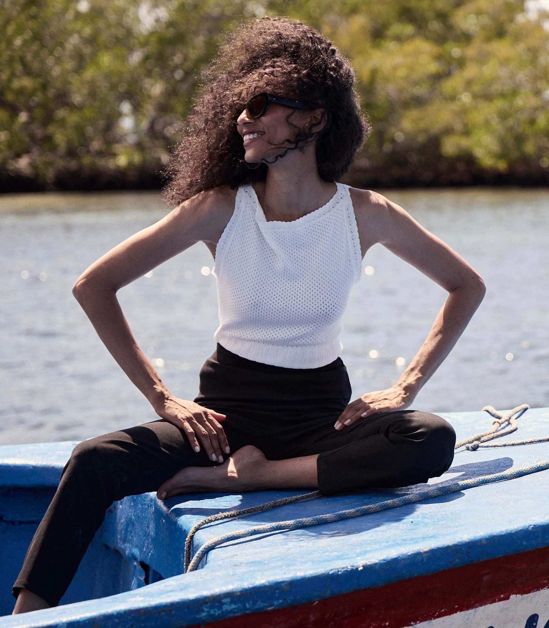 NERIDA TOP -- IVORY sold by Doen product image thumbnail 2