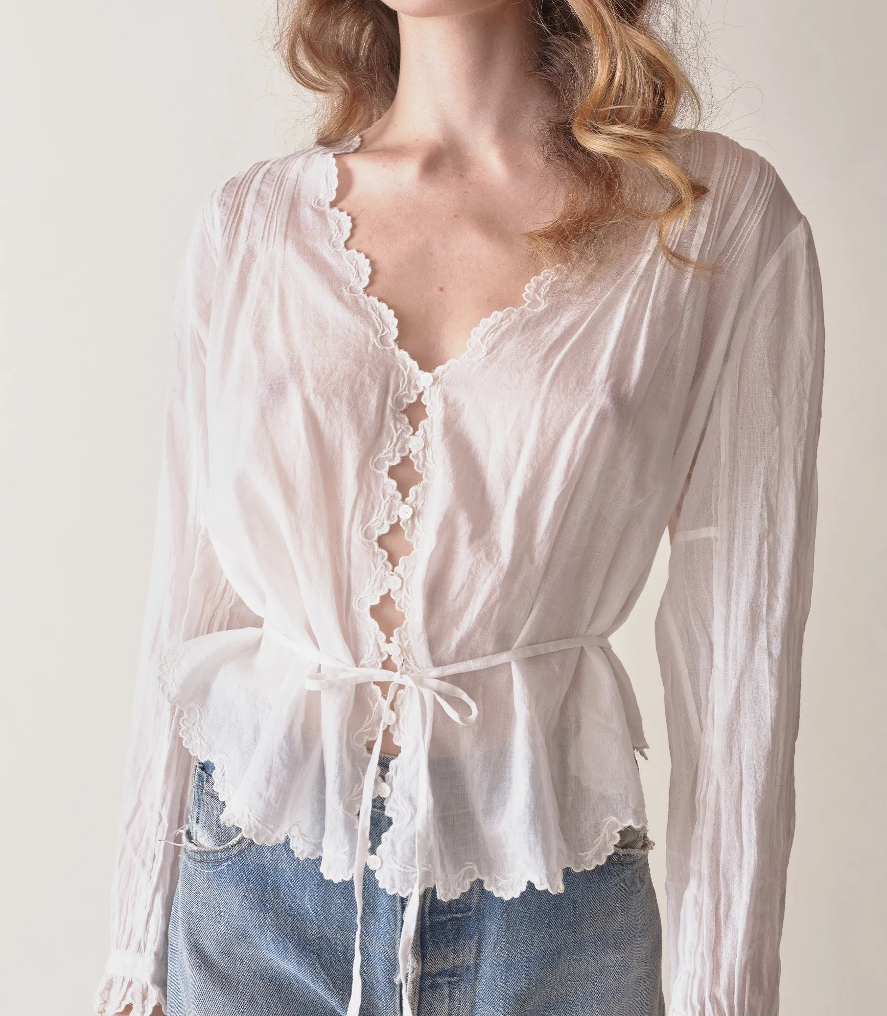 ELAYNE TOP -- SALT sold by Doen product image thumbnail 2