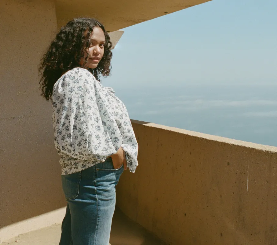 HMD -- JEANNE TOP -- SONGBIRD TOILE made by Doen