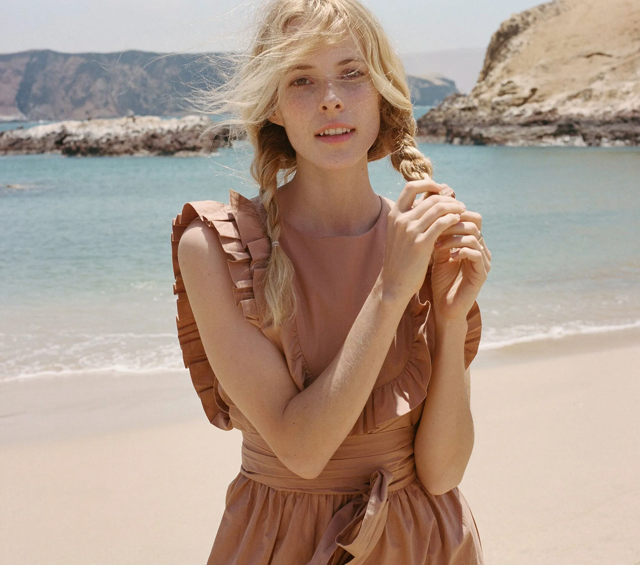 HMD -- SAVANNAH DRESS -- ADOBE sold by Doen product image thumbnail 2