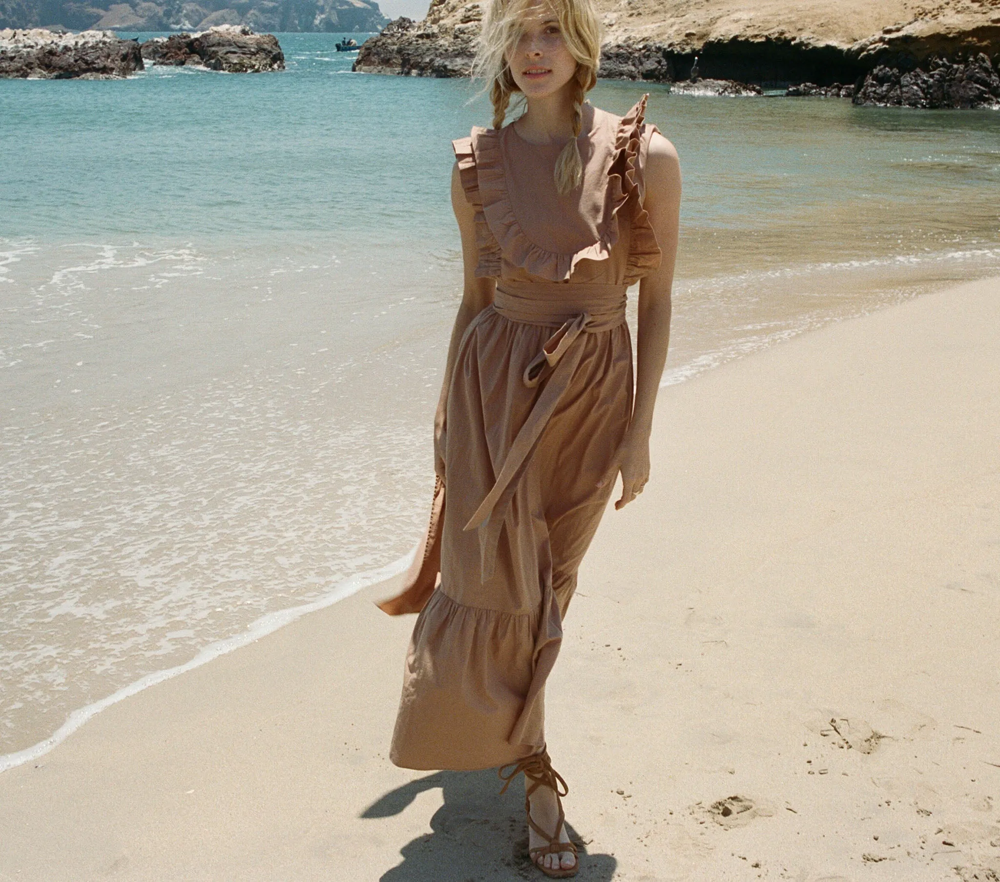 HMD -- SAVANNAH DRESS -- ADOBE sold by Doen product image thumbnail 3